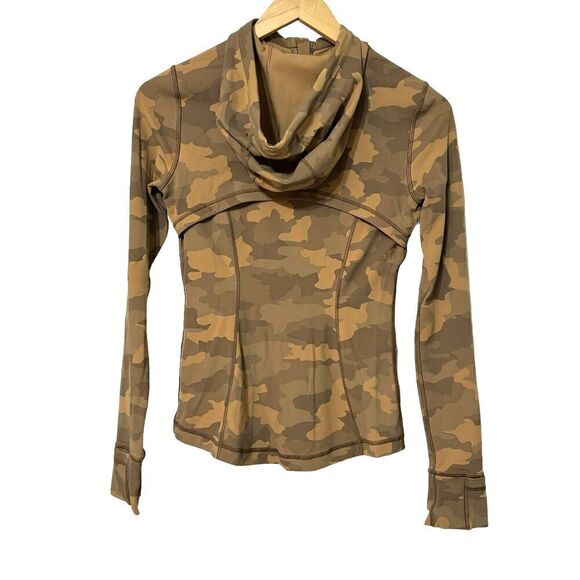 Lululemon Hooded Define Jacket ~ Nulu *Heritage 365 Camo Beige Multi - Picture 5 of 8